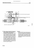 Komatsu PC300 PC350 Excavator Service Manual service manual preview page 6