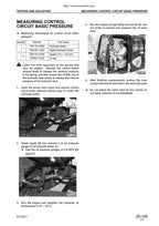 Komatsu PC130-7 Excavator Service Manual service manual preview page 3
