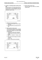 Komatsu PC130-7 Excavator Service Manual service manual preview page 10