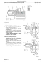 Komatsu PC210 PC240-7K Excavator Service Manual service manual preview page 4