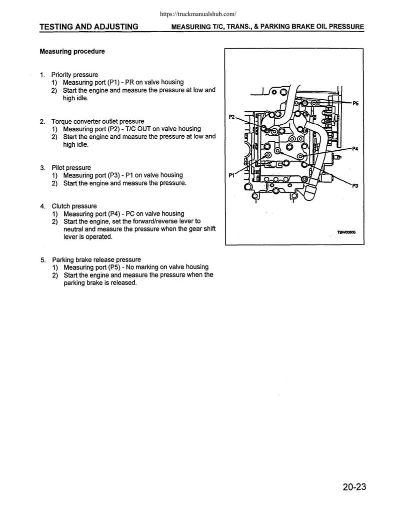 Komatsu WA380-3 Wheel Loader Service Manual 1996-2000 service manual preview page 5