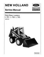 New Holland L781 L784 L785 Skid Steer Service Manual service manual preview page 2