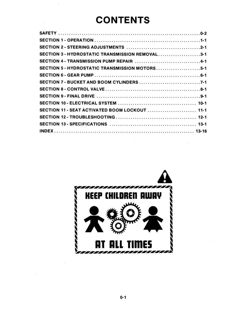New Holland L781 L784 L785 Skid Steer Service Manual service manual preview page 11