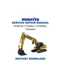Komatsu PC340-6K PC340LC PC340NLC Service Manual PDF service repair manual cover