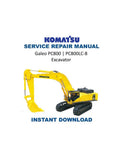 Komatsu Galeo PC800 PC800LC-8 Service Manual PDF service repair manual cover
