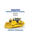 Komatsu D155AX-5 Bulldozer Service Manual PDF service repair manual cover