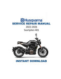 Husqvarna Svartpilen 401 Service Manual PDF service repair manual cover