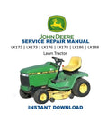 John Deere LX172 LX173 LX176 lx178 lx186 lx188 Service Manual PDF service repair manual cover