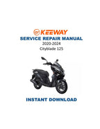 Keeway Cityblade 125 Service Manual PDF service repair manual cover