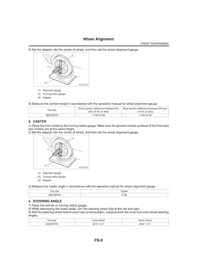 Subaru S209 Service Manual service manual preview page 3