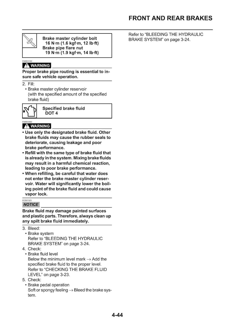 Yamaha Wolverine X2 Service Manual service manual preview page 4