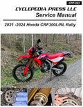 Honda CRF300L Rally Service Manual PDF service repair manual cover