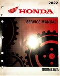 Honda Grom 125 Service Manual PDF service repair manual cover