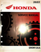 Honda Grom 125 Service Manual PDF service repair manual cover