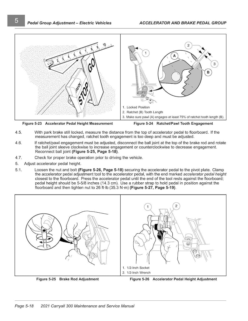 Club Car Carryall 300 Service Manual service manual preview page 3
