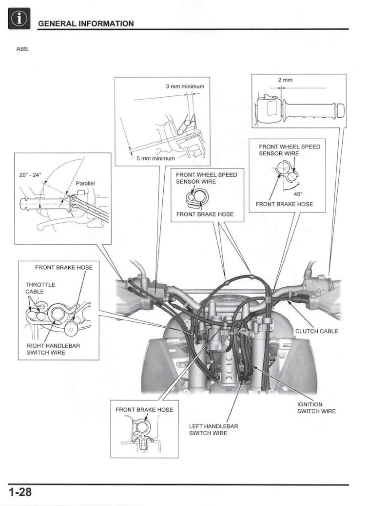 Honda CRF300L Service Manual service manual preview page 7