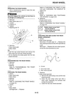 Yamaha WR250F Service Manual service manual preview page 4