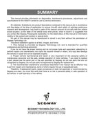 Segway AT5 450 ATV Service Manual service manual preview page 8