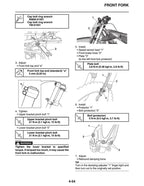 Yamaha WR450F Service Manual service manual preview page 4