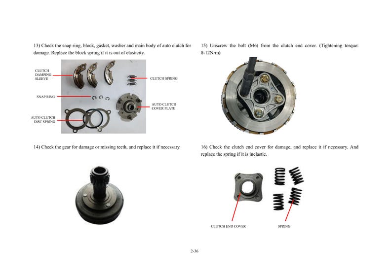 Lifan LF125-26C Service Manual service manual preview page 8