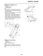 Yamaha YZ250X Service Manual service manual preview page 4