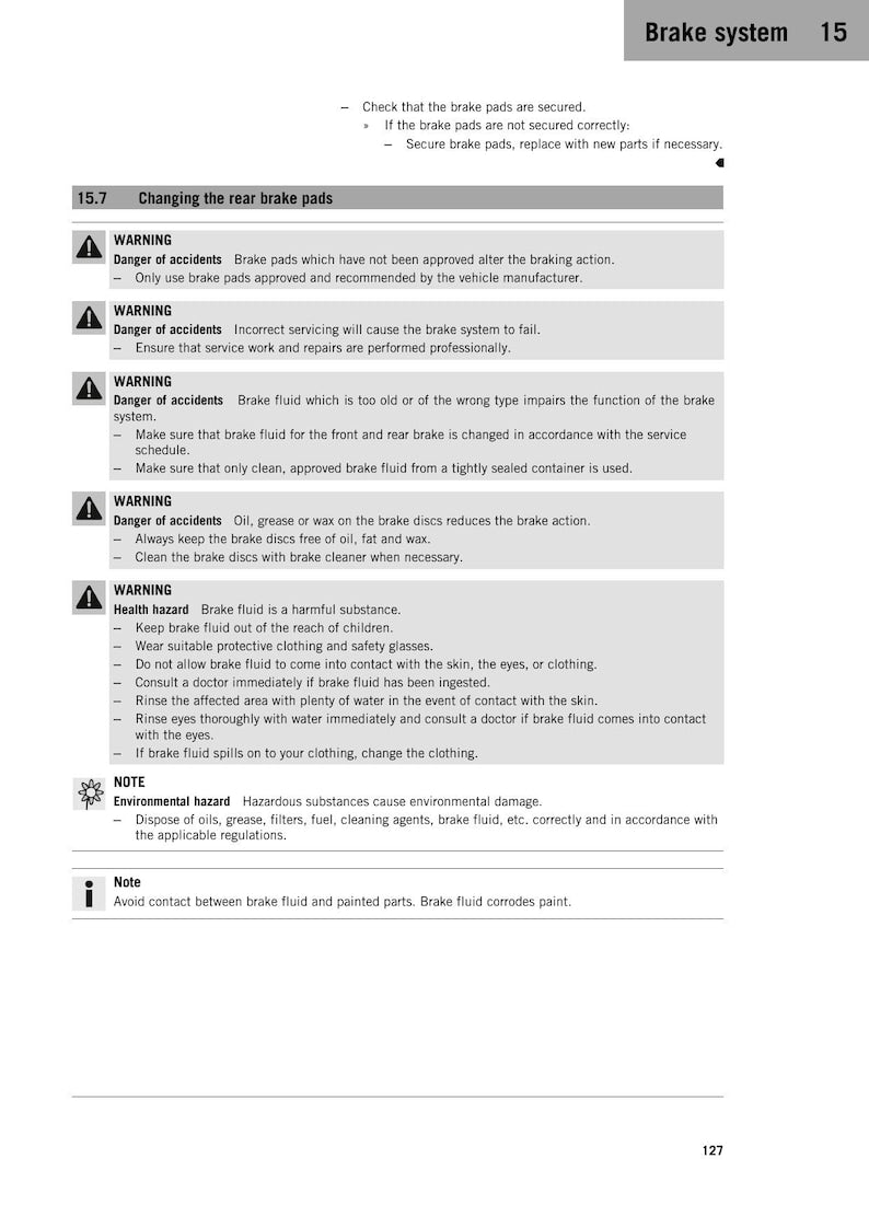 KTM 390 Adventure R Service Manual service manual preview page 9