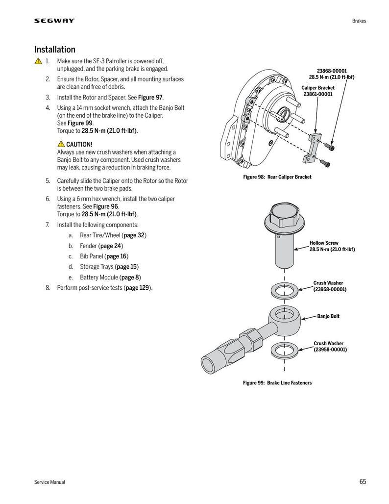 Segway SE-3 Patroller Service Manual service manual preview page 3