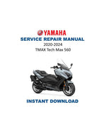 Yamaha TMAX Tech Max 560 Service Manual PDF service repair manual cover