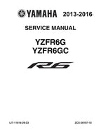 Yamaha YZF-R6 Service Manual service manual preview page 2