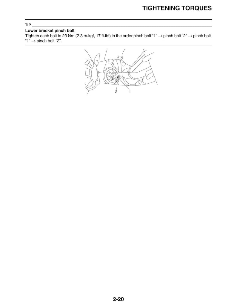 Yamaha YZF-R6 Service Manual service manual preview page 9