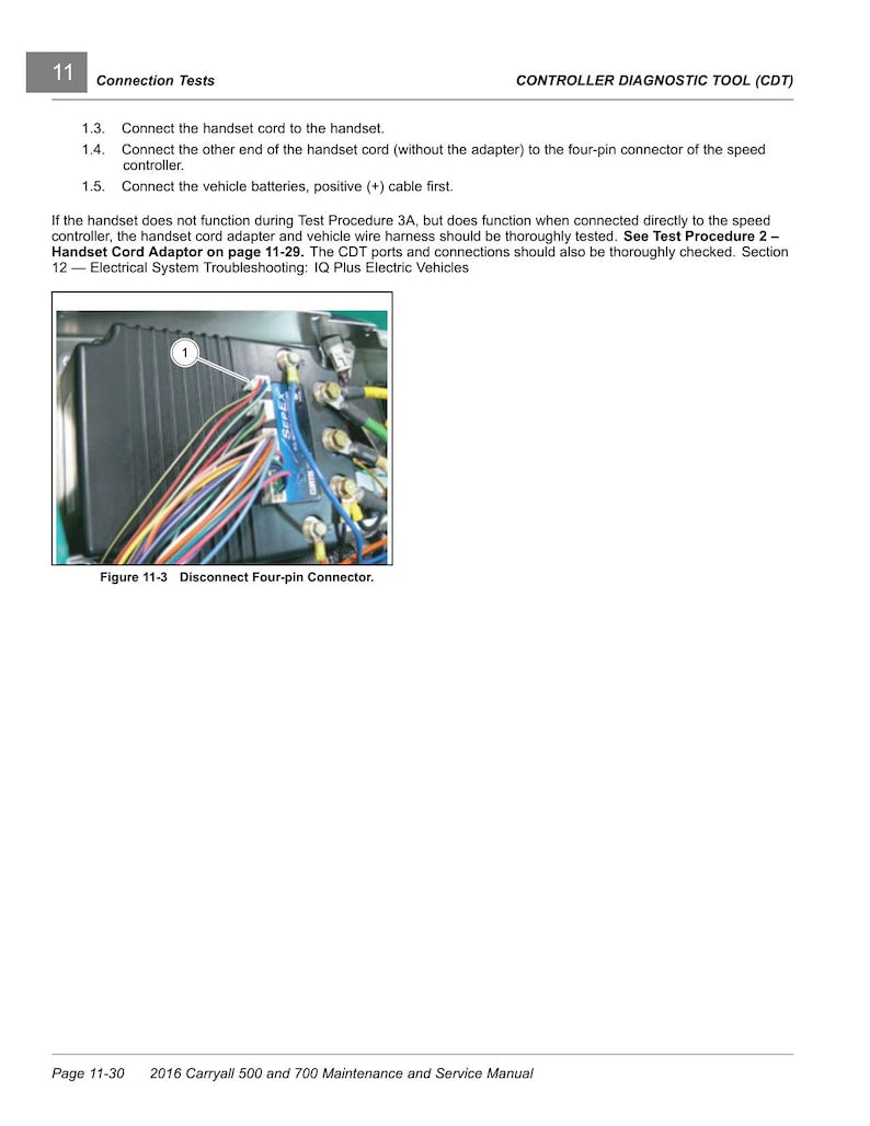 Club Car Carryall 500 700 Service Manual service manual preview page 6