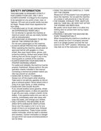 Yamaha YZ250 Service Manual service manual preview page 7
