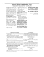 Yamaha YZ250FX Service Manual service manual preview page 8