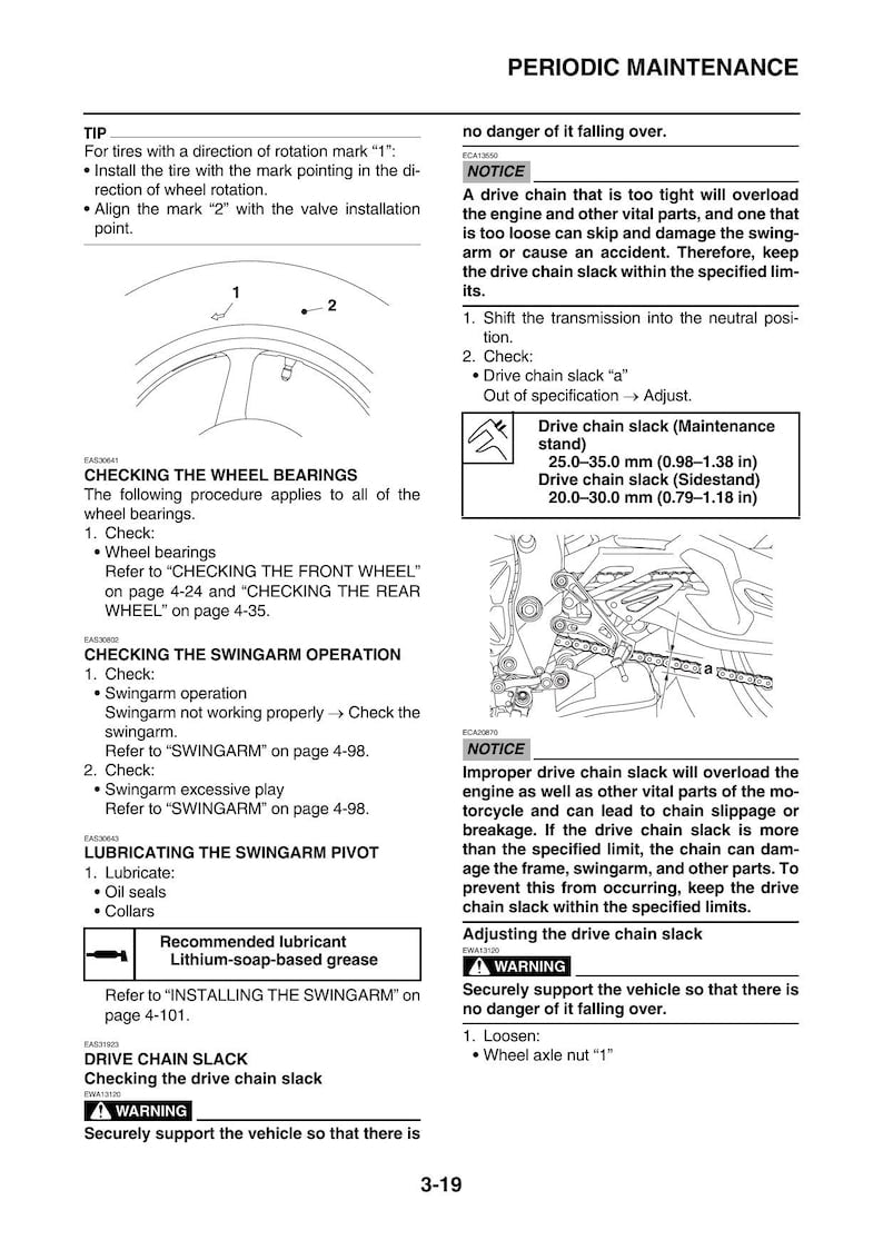 Yamaha MT-10 MTN1000 Service Manual service manual preview page 3