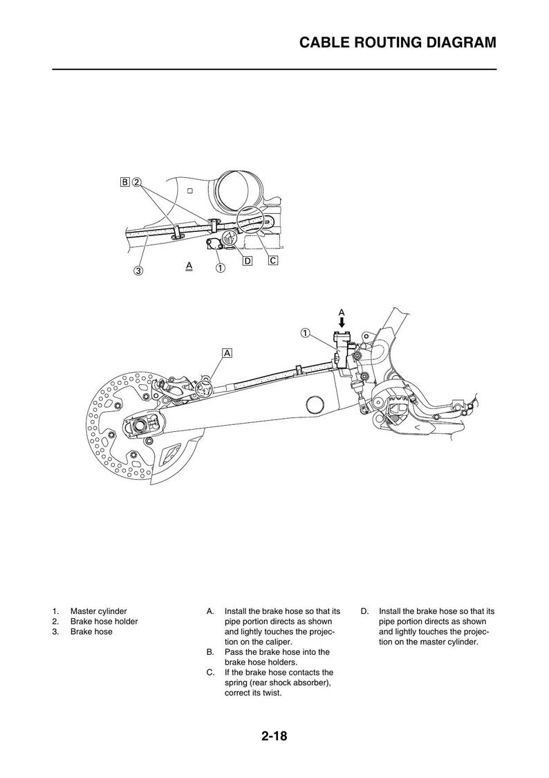 Yamaha YZ125 YZ125G2 Service Manual service manual preview page 3