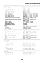 Yamaha YZ250F YZ250FG Service Manual service manual preview page 7