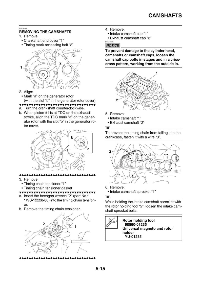 Yamaha XSR700 MTM690 Service Manual 2016-2020 Motorcycle service manual preview page 5