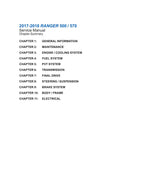 Polaris Ranger 500 570 Service Manual service manual preview page 8