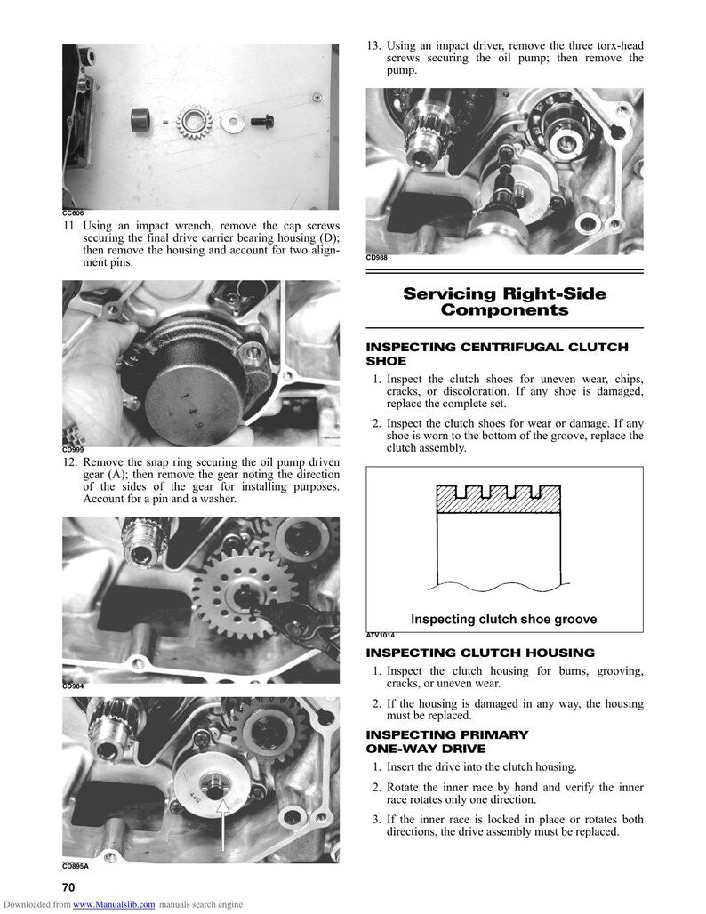 Arctic Cat HDX Crew Service Manual service manual preview page 4