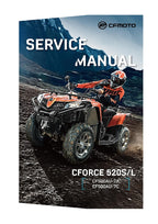 CFMOTO CForce 520 Service Manual 2018-2022 ATV CF500AU-7A 7C service manual preview page 2