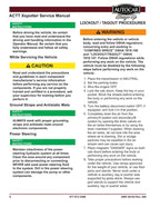 Autocar ACTT Xspotter Service Manual service manual preview page 9