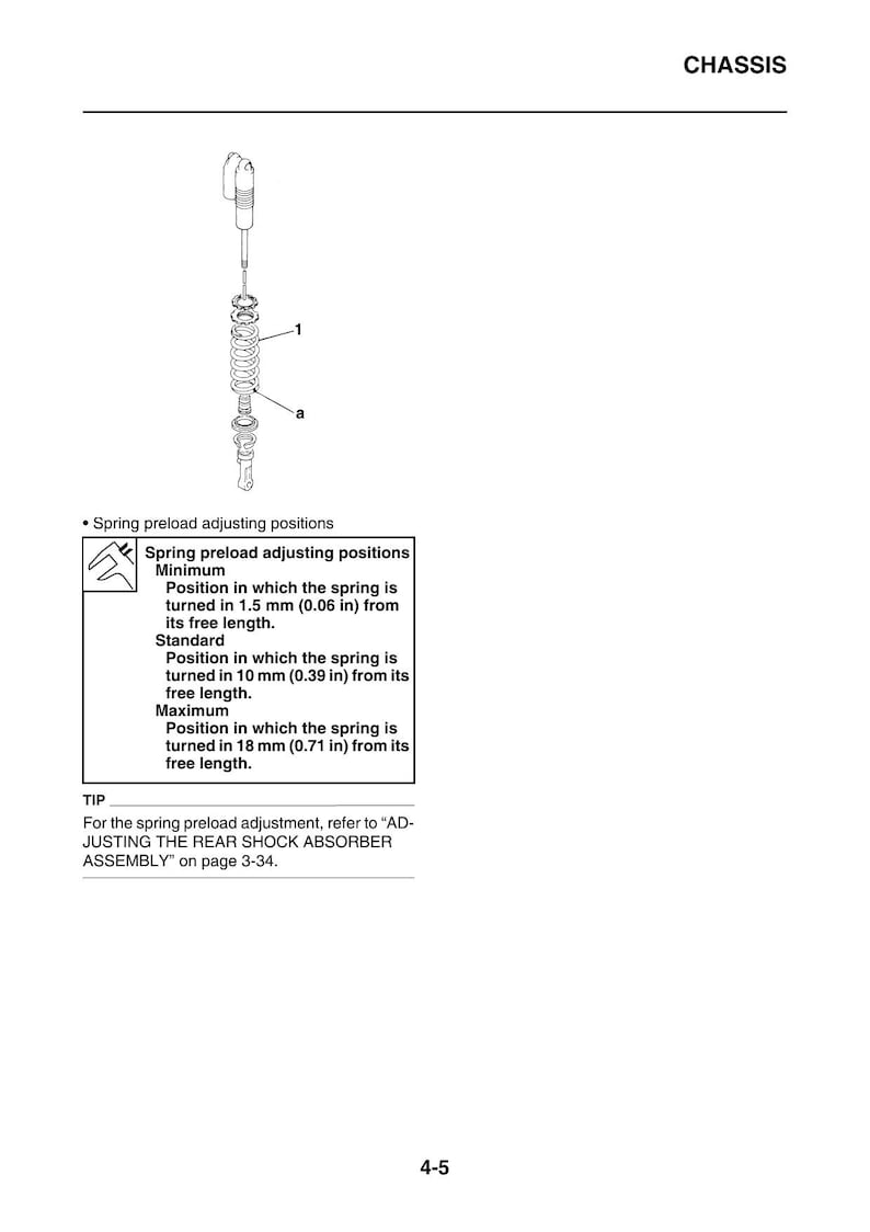 Yamaha WR250F WR250FH Service Manual service manual preview page 7