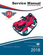 J&J Amusements Falcon Go-kart Service Manual service manual preview page 2