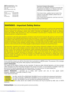 J&J Amusements Falcon Go-kart Service Manual service manual preview page 6