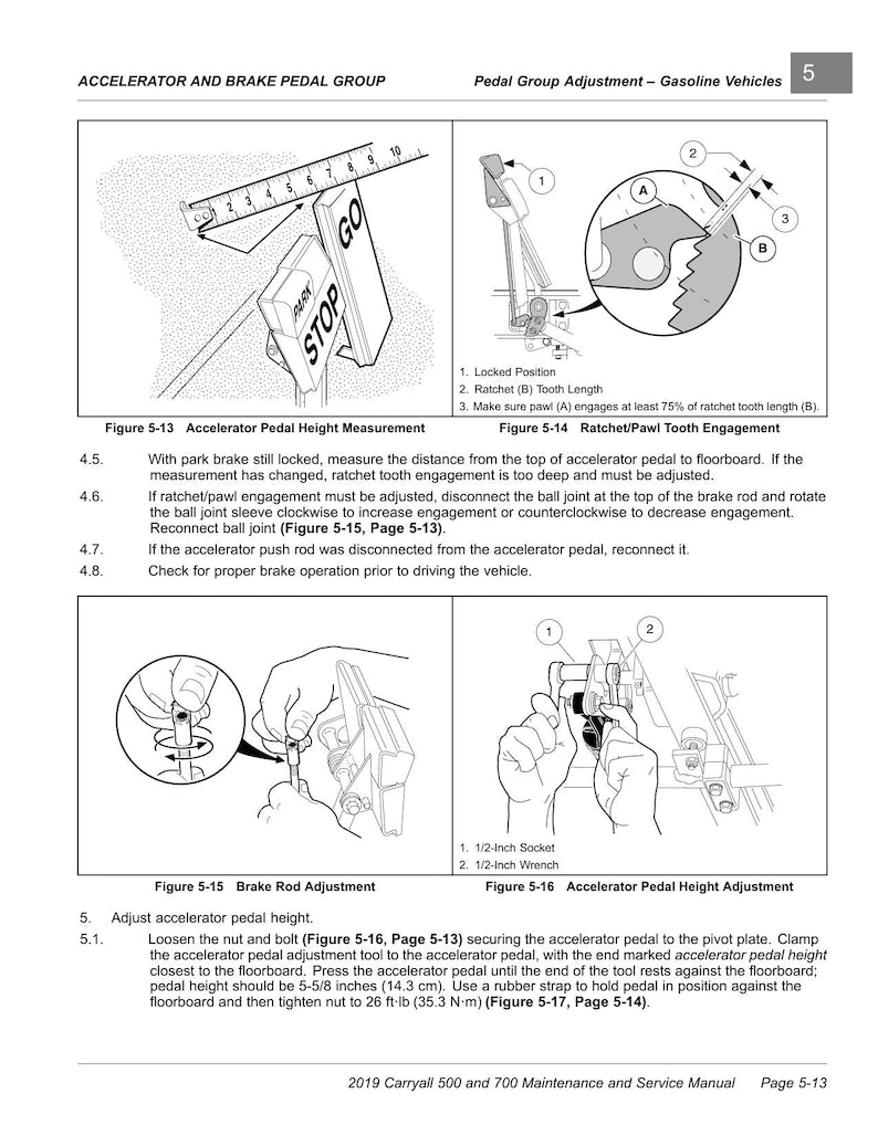 Club Car Carryall 500 700 Service Manual service manual preview page 3