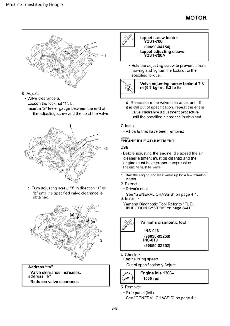 Yamaha YZF-R15 Service Manual service manual preview page 3