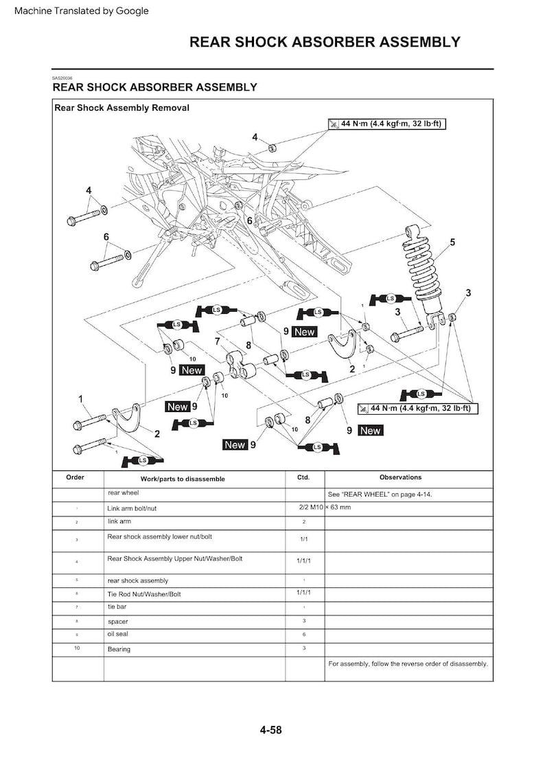 Yamaha YZF-R15 Service Manual service manual preview page 5