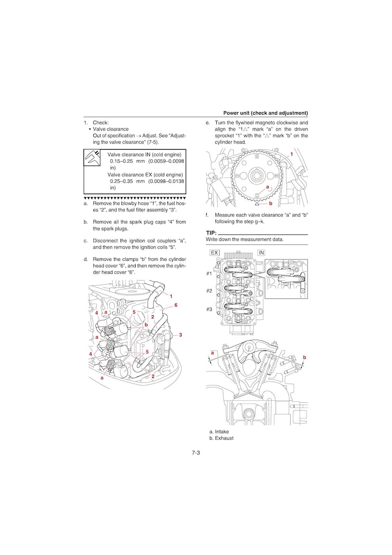 Yamaha F30 F40 Outboard Service Manual service manual preview page 4