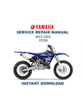 Yamaha YZ250 Service Manual PDF service repair manual cover