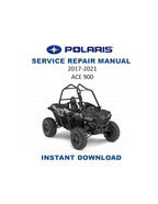 Polaris ACE 900 Service Manual PDF service repair manual cover